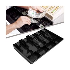 Cash Register Drawer Insert Tray with 5 Bill/4 Coin Compartment… USA FAST SHIP