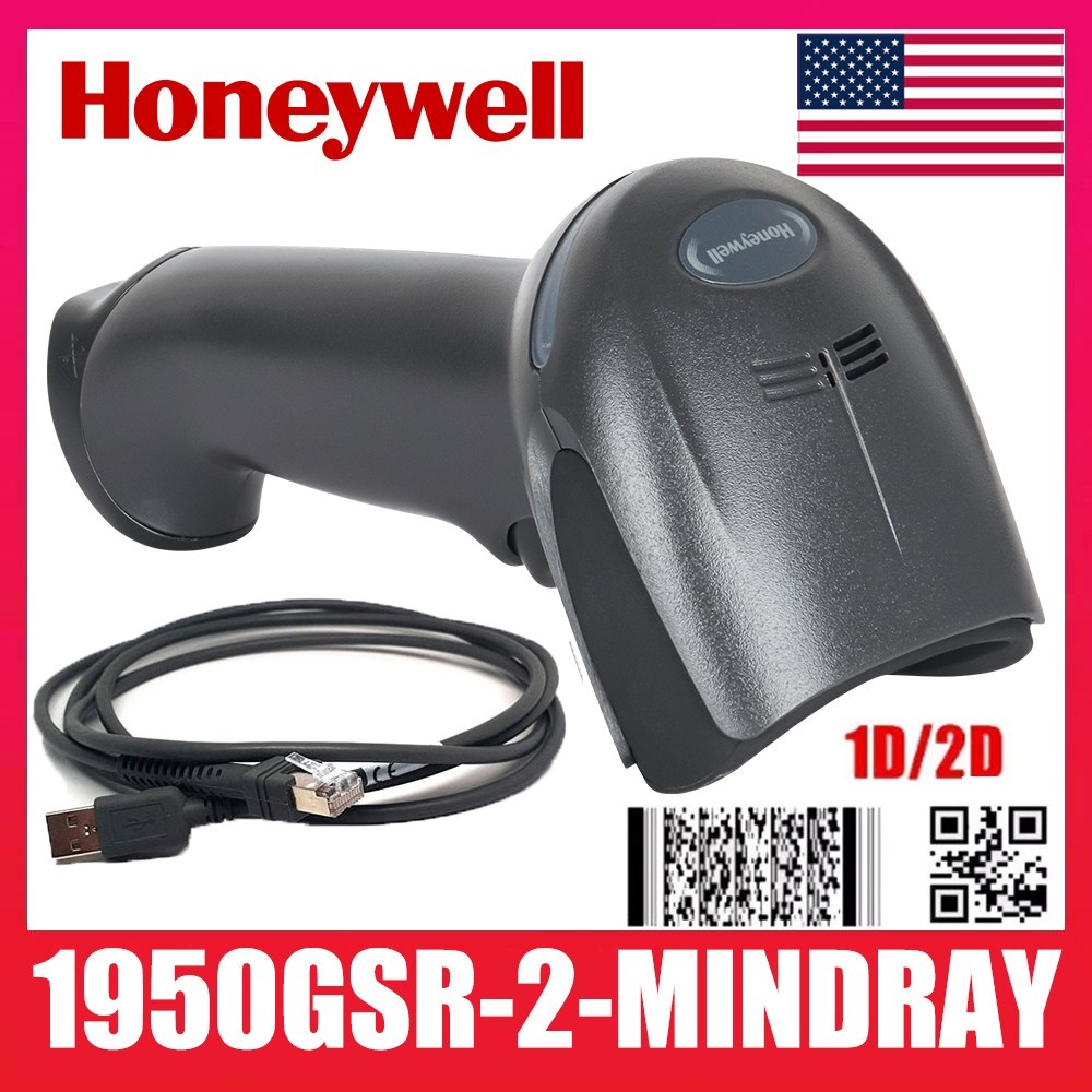 Honeywell Xenon 1950GSR-2-Mindray Image Reader 1D 2D Barcode Reader W/USB Cable