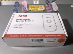 Tera Mini 1D 2D QR Wireless Barcode Scanner Bluetooth USB 2.4G