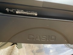 Casio PCR-T500 Electronic Cash Register w/ Operating Keys Tested Working Great