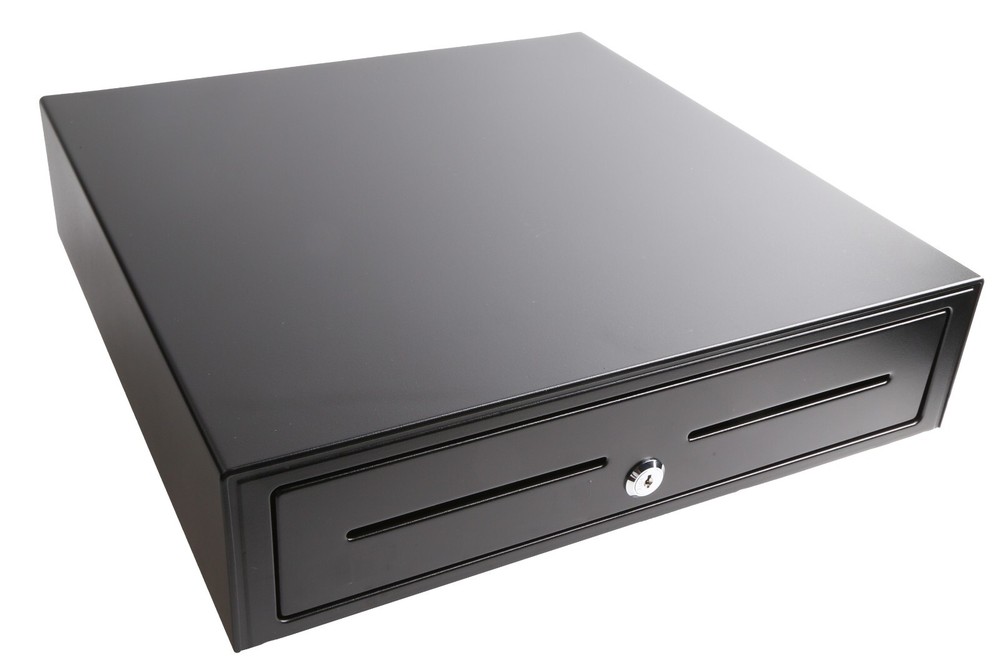 MMF Val-U Line Cash Drawer; 14″W x 16″D x 4″H, 2 Media Slots, 5B/8C Till, USB In