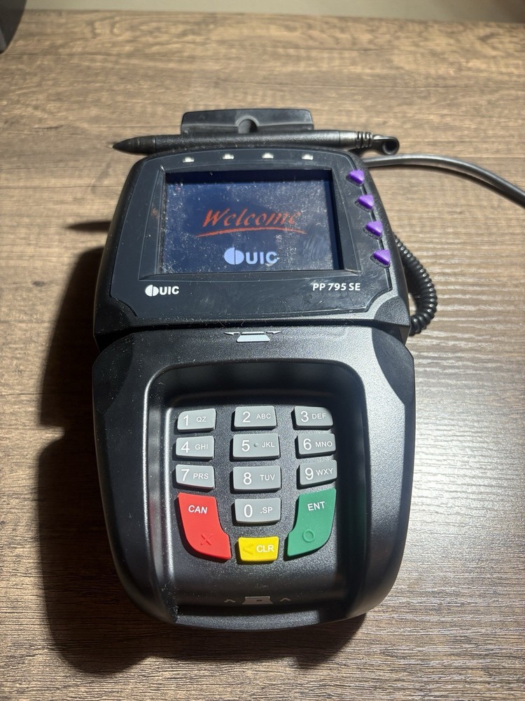 UIC PP795SE Wired Credit Card Terminal/PIN Pad w/ Stylus