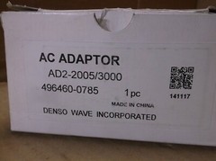 AD2-2005/3000 Denso NEW In Box Barcode Power Supply AC Adapter AD220053000