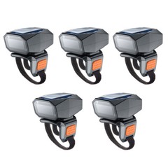 5PCS Mini Finger Barcode Scanner Wireless 2D Wearable Ring Scanner for PC Phone