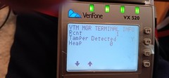 Verifone VX 520 EMV Credit Card Machine