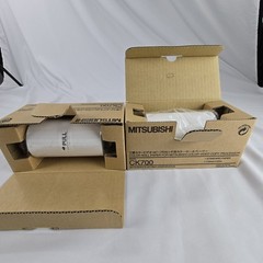 Mitsubishi CK 700 Color Roll Paper 2 Rolls New in Box 110mm x 22mm