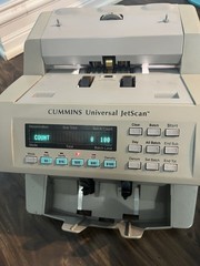 Cummins Universal JetScan 4163 Currency Counter CHAINE DETECTE Error
