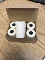 Testo 0554 0568 Thermal Paper Rolls, 2-1/4″ Pack of 6
