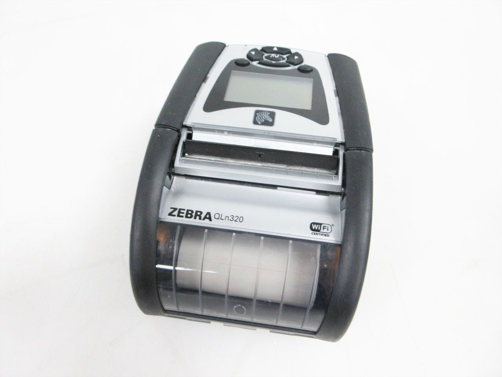ZEBRA QLN320 BARCODE PRINTER WIFI BLUETOOTH & BATTERY – NO CHARGER