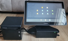 Toast TT204 (TT200) Touch POS System Dual Display 14″ & 8″ Printer TP200 – READ