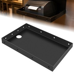 Wall or Edge Mount Shelf Thermal Printer Shelf with 4 Mounting Holes Per Side