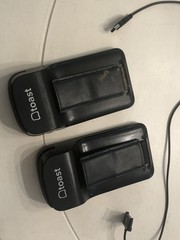 2 Toast GO 1 (TG100) Handheld POS With Credit CARD READER System PARTS ONLY