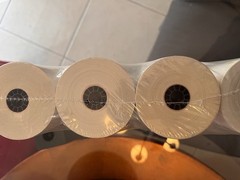 10-Pk Point Plus 3″ x 90′ Carbonless 2-Ply Cash Register POS Paper Roll Tape New