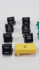 Royal 210DX Cash Register Function Keys – TOTAL, CASH, SUBTOTAL, CLEAR, FEED, TA
