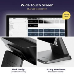 POS Touch System NEW great for restaurants or any business i5 4th SSD 1.7 GHZ