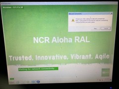 NCR 7761-3042-8800 POS 15″ Touchscreen Terminal Celeron N3160 1.6GHZ 4GB
