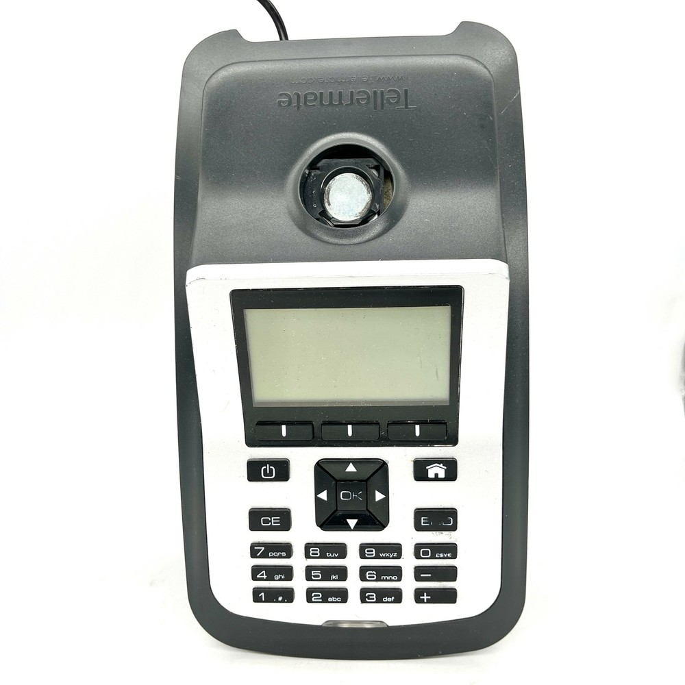 Tellermate T-ix 3500 Black Currency Money Counter Counting With Printer