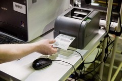 Brother TD-4520TN Thermal Transfer Monochrome Desktop Label/Receipt Printer