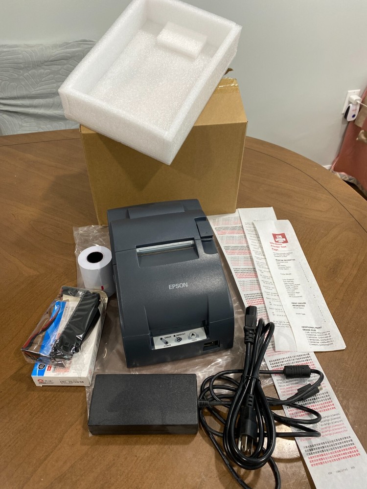 EPSON TM-U220B Ethernet KITCHEN RECEIPT POS PRINTER WITH UB-E03 Interface Card