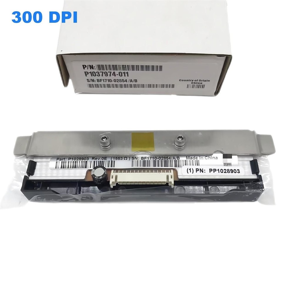 P1037974-011 Printhead 305dpi Fit For Zebra ZT230 ZT220 ZT210 Barcode Label Head