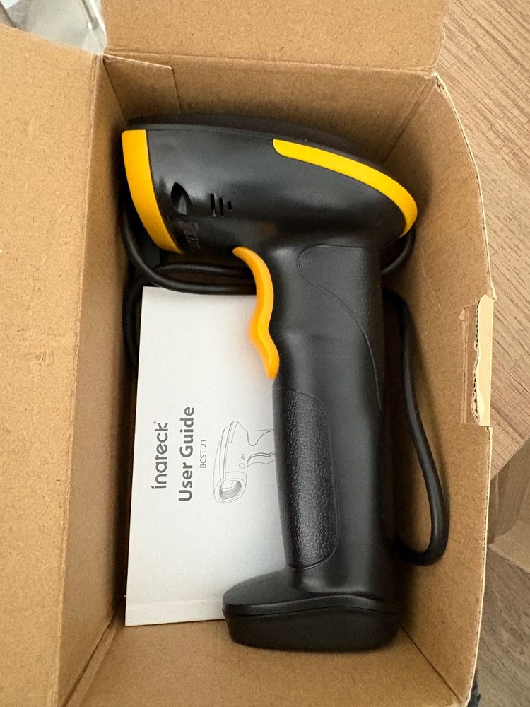 Inateck AI 1D Barcode Scanner Bluetooth Handheld Wireless W/ APP SDK BCST-21 AI