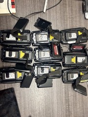 Lot Of 9 JANAM Barcode Mobile Computer Scanners Model: XM66| #D42