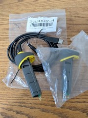 (2) Cognex 820-0040-1R Communication Modules With (1) Ethernet cable