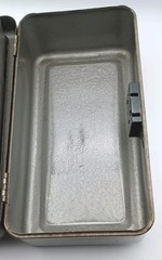 CCC Products Top Metal Cash Box Container Storage Safe Steel Box with Tray