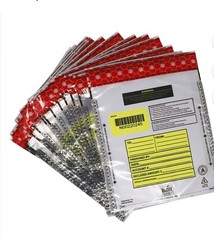 PEN+GEAR 9×12” Tamper Proof Evident Bank Deposit Bags for Cash Coins 25-Pack