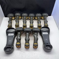 Symbol Motorola LS3578-FZ20005WR Barcode Scanners Sold As Is Lot Of 9 & 2 Bases