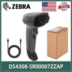 Zebra Symbol DS4308-SR00007ZZAP Corded 1D 2D Code Barcode POS Scanner Reader