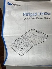 NEW Verifone Pinpad 1000SE LCD Screen USB Credit Card Payment Terminal & Cord