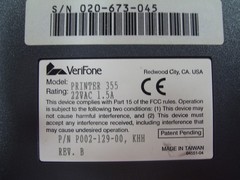 SERIAL RECEIPT POS PRINTER THERMAL 355 MADE IN TAIWAN POINT OF SALE