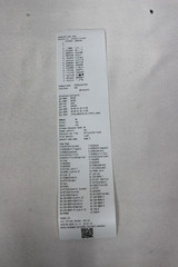 RONGTA OTTER RP328BU THERMAL RECEIPT PRINTER W/POWER SUPPLY -TESTED