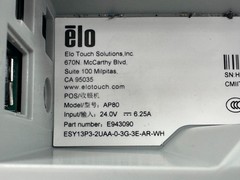 Elo AP80 POS System E943090 13.3″ Touch w/ Dual Screen UNABLE TO TEST NO AC 🚚