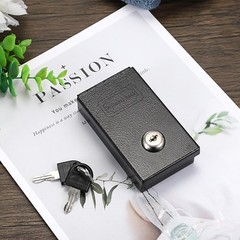 Metal Box for Gambler, Casino Cash Box with Money Slot and 2 Keys, Portable W…