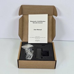 JRHC 1D 2D Wireless Barcode Scanner Bluetooth