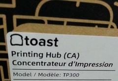 TOAST TP300 Printing Hub Thermal Receipt Point of Sale Printer