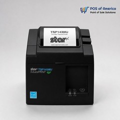 Star Micronics THERMAL PRINTER, TSP143IIIU GRY USTSP100III, THERMAL, CUTTER, USB