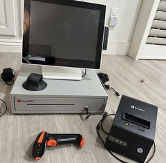 Cashier System KwickPOS touchscreen KWICK Retail Commercial Whole Set