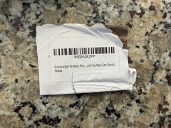 ScanAvenger Portable handheld Barcode Scanner & Charging Cradle SA 9018
