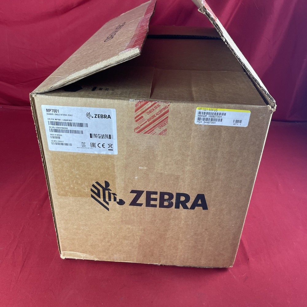 Zebra (MP7001-LNS0M10US) Scanner Scale Checkout Scale W/Box – Used