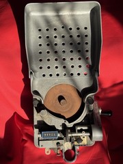 DOWNEY JOHNSON COIN COUNTING MACHINE MODEL 381 GOOD USED WORKING CONDITION CRANK