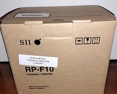Seiko Instruments RP-F10-K27J1-21C3 POS Receipt Printer, TOP/FRONT EXIT
