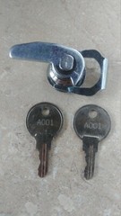 CRS A001 Cash Drawer Lock & 2 Keys, Fits Star CD3-1313 MCD4-1413, EchoPOS by M-S