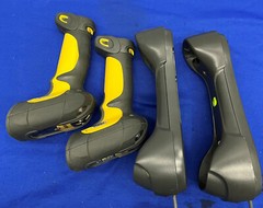 SYMBOL MOTOROLA BARCODE SCANNER LS3578 w/ CHARGING STATION – 1 LOT QTY 2