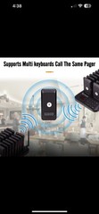 TD157 Restaurant Pager System,Pagers For Restaurant 16 Beepers For Food Truck