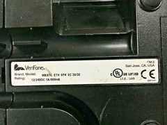 Lot of (2) Verifone MX 870 Credit Card Readers w/stylus’ only, Chip or Swipe !
