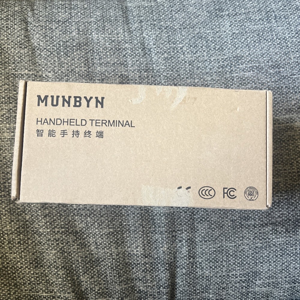 MUNBYN Android 13 Barcode PDA Handheld Scanner 035Pro w Honeywell N4313 4GB+64GB