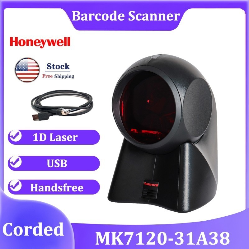 Honeywell Orbit MK7120 Handsfree 1D Omnidirectional Barcode Scanner MK7120-31A38